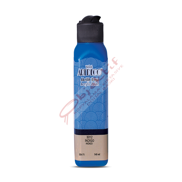 Artdeco Akrilik Boya 140 ML İndigo 070R-3012