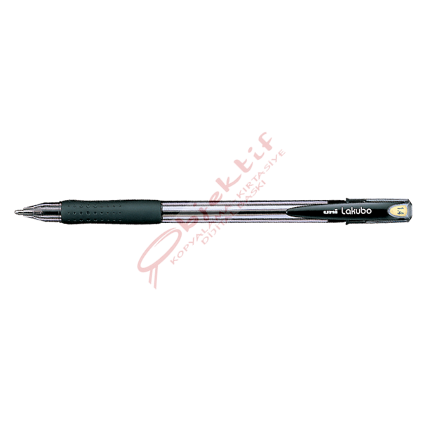 Uni-Ball Tükenmez Kalem Lakubo Broad 1.4 MM Bilye Uç Siyah SG-100