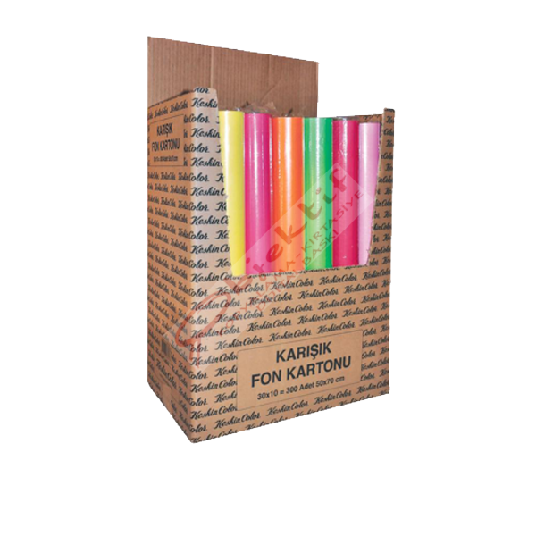 Keskin Color Fon Kartonu Spiralli 25x35 15 Renk 200815-99
