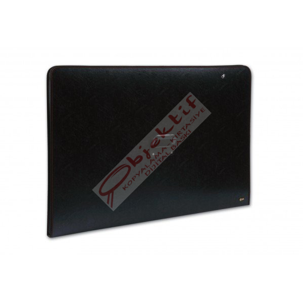 Abka Teknik Resim Çantası Fermuarlı 75x105 Siyah