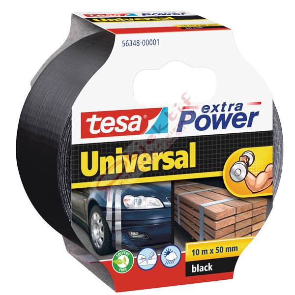 Tesa Bant Power Extra Güçlü Çok Amaçlı 10x50 Siyah 56348-00001-05
