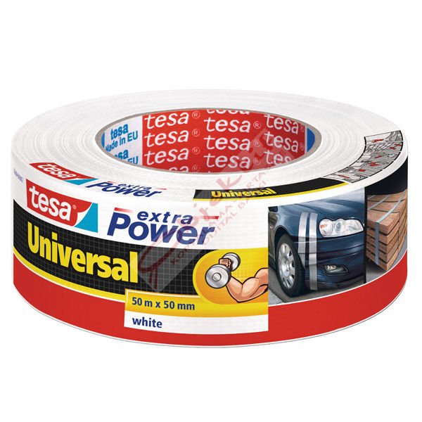 Tesa Bant Power Extra Güçlü Çok Amaçlı 50x48 56389-00002-06 Beyaz