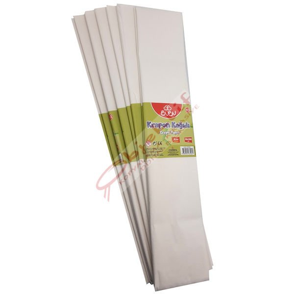 Bu-Bu Krapon Kağıdı 10 LU Beyaz BUBU-KR0005