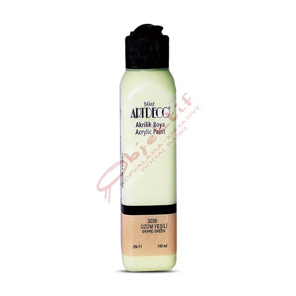 Artdeco Akrilik Boya 140 ML Üzüm Yeşili 070R-3036