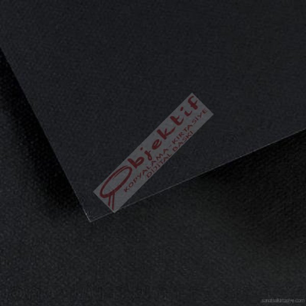 Canson Fon Kartonu (Dokulu) Mı-Teıntes 25 Lİ 50x65 160 GR 425 Black 200361014