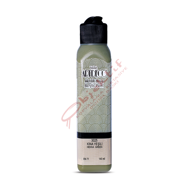 Artdeco Akrilik Boya 140 ML Kına Yeşili 070R-3025