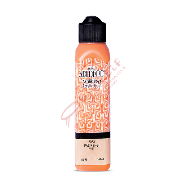 Artdeco Akrilik Boya 140 ML Pas Rengi 070R-3033