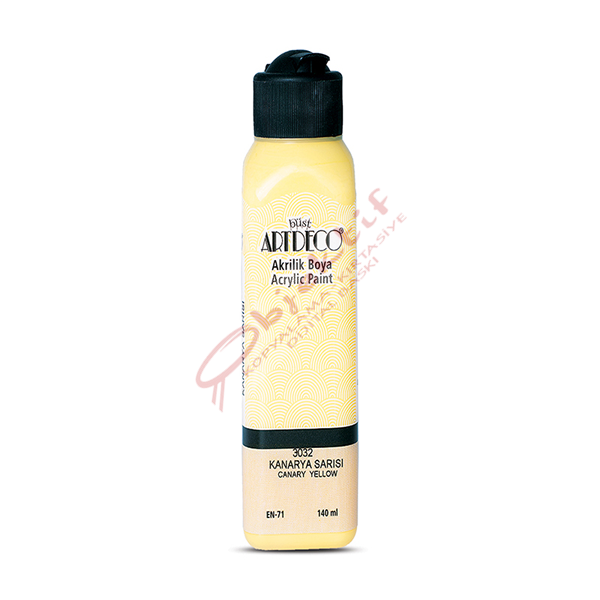 Artdeco Akrilik Boya 140 ML Kanarya Sarısı 070R-3032