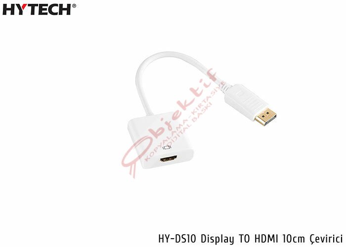 Hytech HY-DS10 Display TO HDMI 10cm Çevirici