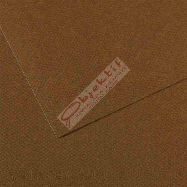 Canson Fon Kartonu (Dokulu) Mı-Teıntes 25 Lİ 50x65 160 GR 501 Dark Brown 200331484