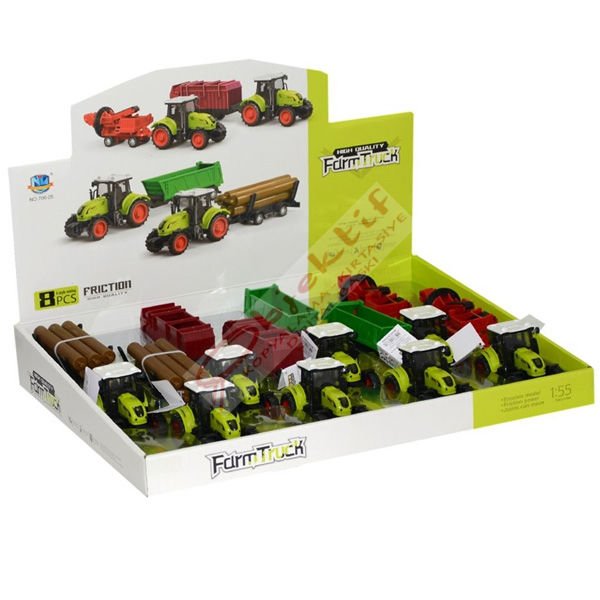 Can Kutu İçinde Romorklu Traktor 706-25