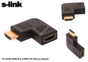 S-link SL-HH66 Hdmı Erkek To Hdmı Dişi 90 Derece Yatay Çevirici