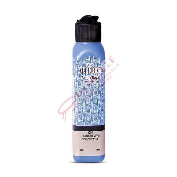 Artdeco Akrilik Boya 140 ML Bodrum Mavi 070R-3054