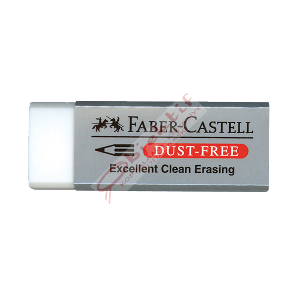 Faber-Castell Öğrenci Silgisi Dust Free 20 Lİ Beyaz 18 71 20