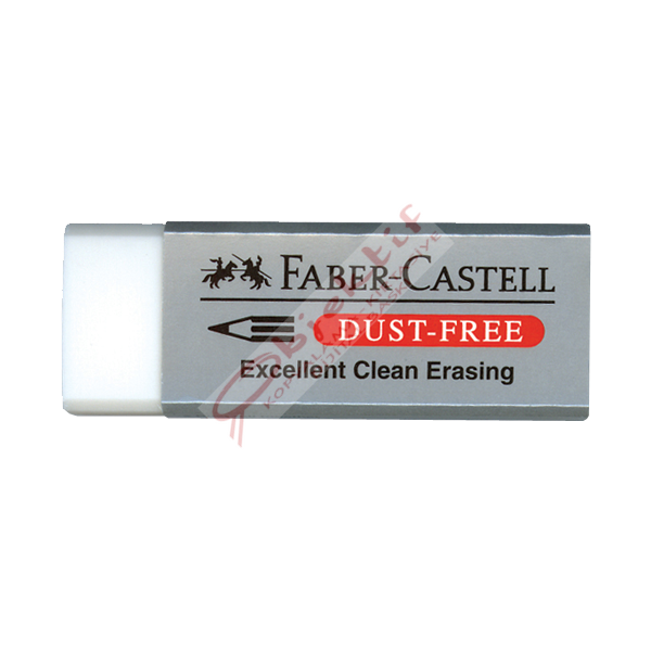 Faber-Castell Öğrenci Silgisi Dust Free 20 Lİ Beyaz 18 71 20