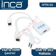 Inca IVTH-01 Vga To Hdmı Çevirici