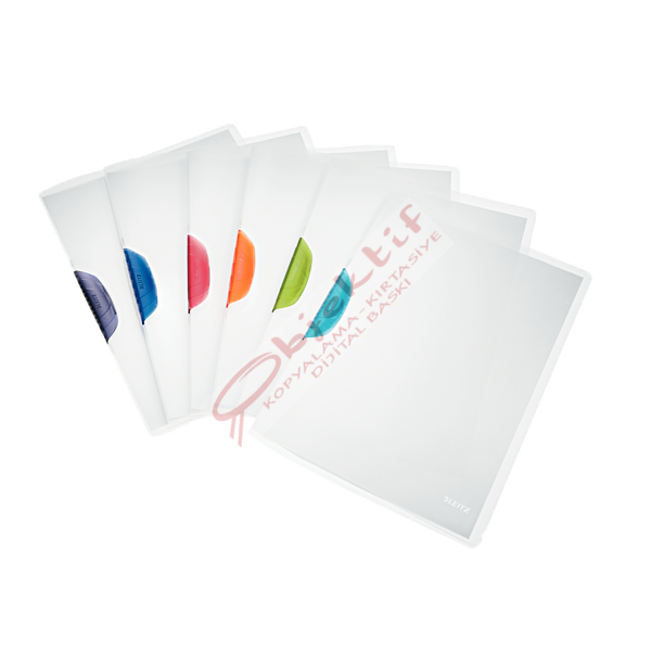 Leitz Sıkıştırmalı Dosya ColorClip Sırttan Klips 30 SY Açık Mavi 4174-00-30