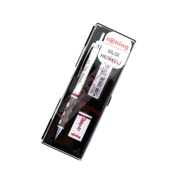 Rotring Okul Seti Versatil+Min Silgi Hediyeli 0.7 MM Beyaz RO-KK07-07B