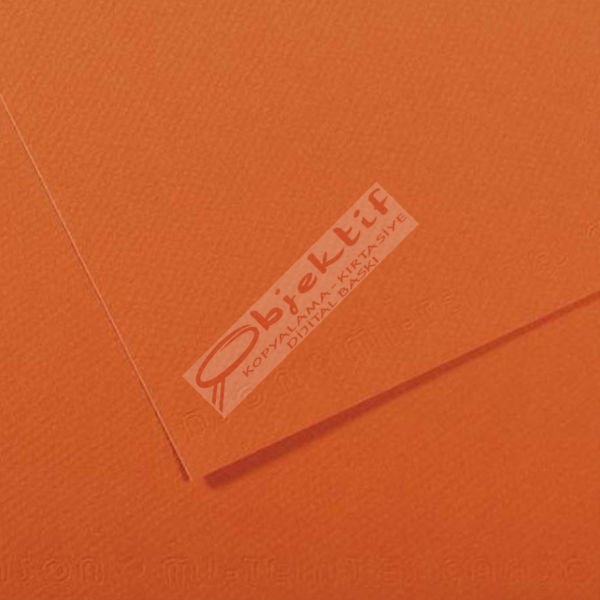 Canson Fon Kartonu (Dokulu) Mı-Teıntes 25 Lİ 50x65 160 GR 453 Orange 200321134
