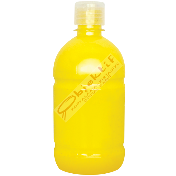 Lets Parmak Boyası 500 ML Sarı L-5002