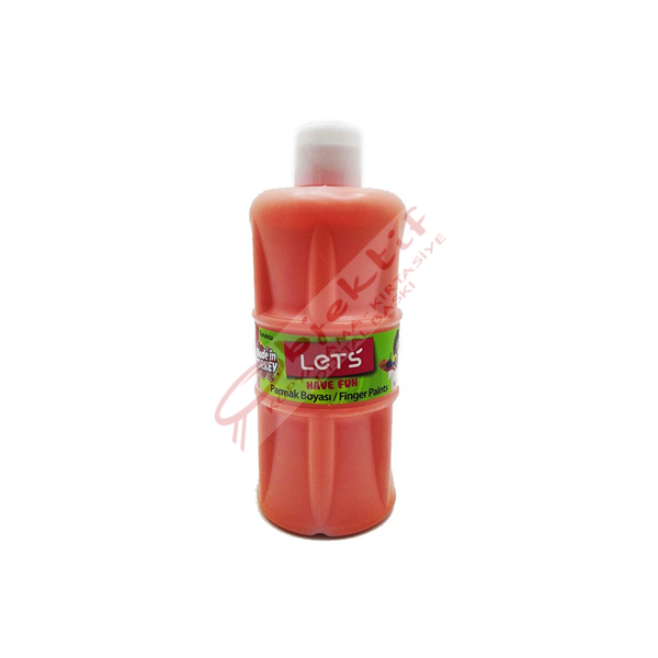 Lets Parmak Boyası 500 ML Turuncu L-5003