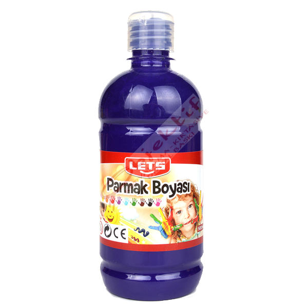 Lets Parmak Boyası 500 ML Mor L-5005