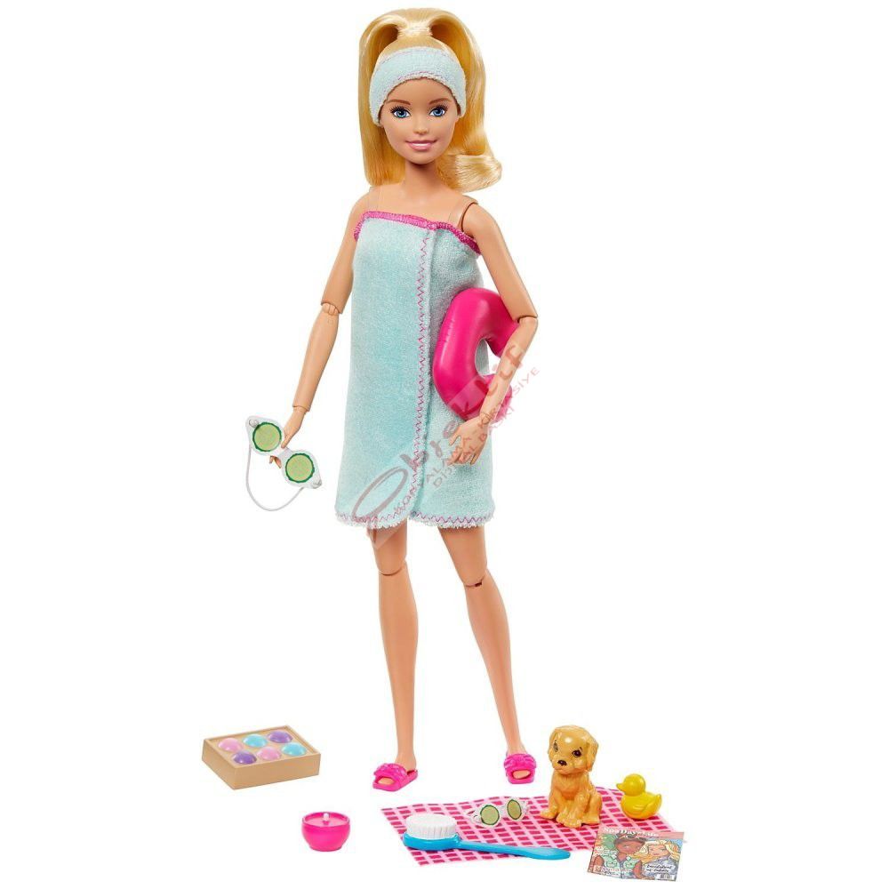 Barbie Wellness Barbie Nin Spa Günü Bebekleri GKH73