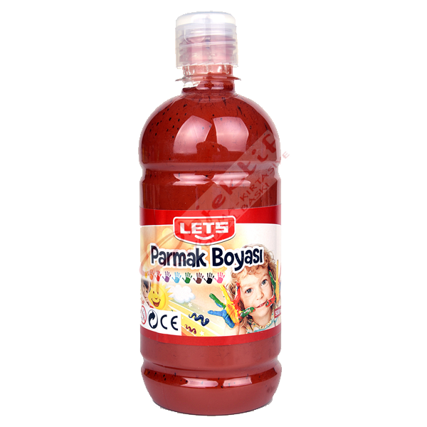 Lets Parmak Boyası 500 ML Kahverengi L-5008