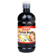 Lets Parmak Boyası 500 ML Siyah L-5009