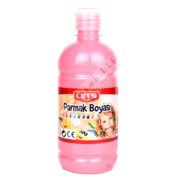 Lets Parmak Boyası 500 ML Pembe L-5010