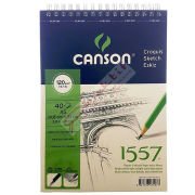 Canson Teknik Resim Defteri Blok Üstten Spiralli 40 YP A5 120 GR FCNS12040A5US