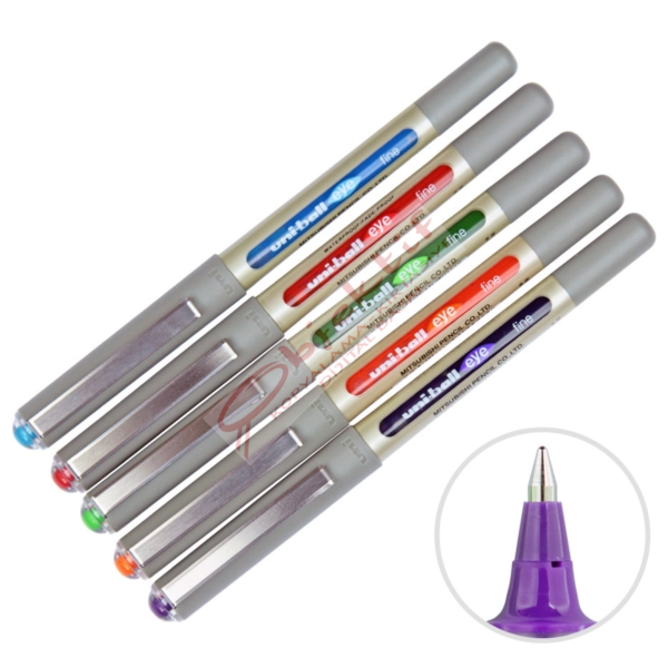 Uni-Ball Roller Kalem Eye Fine Bilye Uç 0.7 MM 5 Li Karışık Renk UB-157