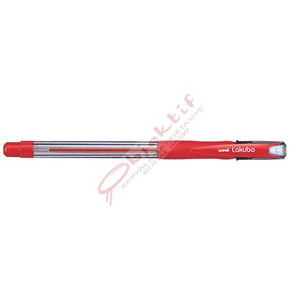Uni-Ball Tükenmez Kalem Lakubo Medium 1.0 MM Bilye Uç Kırmızı SG-100