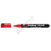 Edding Asetat Kalemi Permanent Kırmızı 144 M