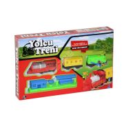 Canem Pilli İstasyonlu Yolcu Tren Set Kutulu 3600-1