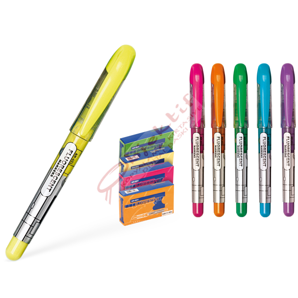 Aihao Fosforlu Kalem Pembe Kalem Tipi AH-601