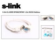 S-link SL-DB99 rs232 Dişi To Erkek Kablo 1,5mt