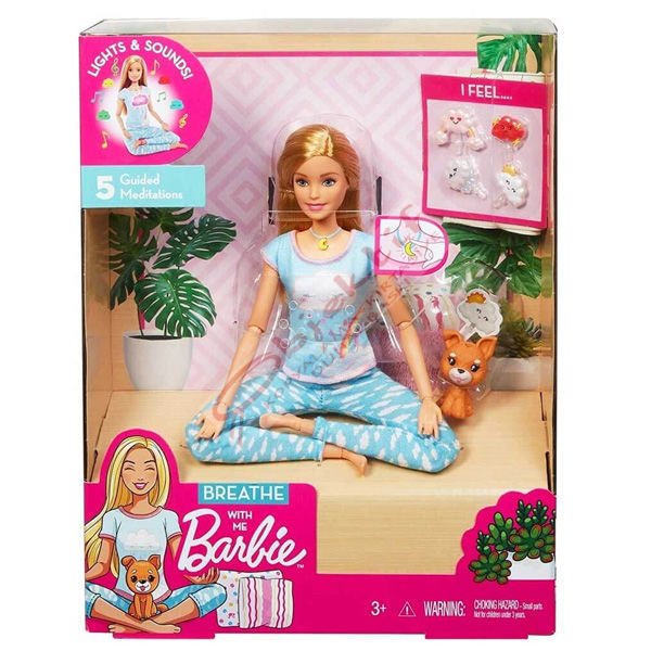 Barbie Wellness Barbie Nefes Alıyor Bebeği GNK01