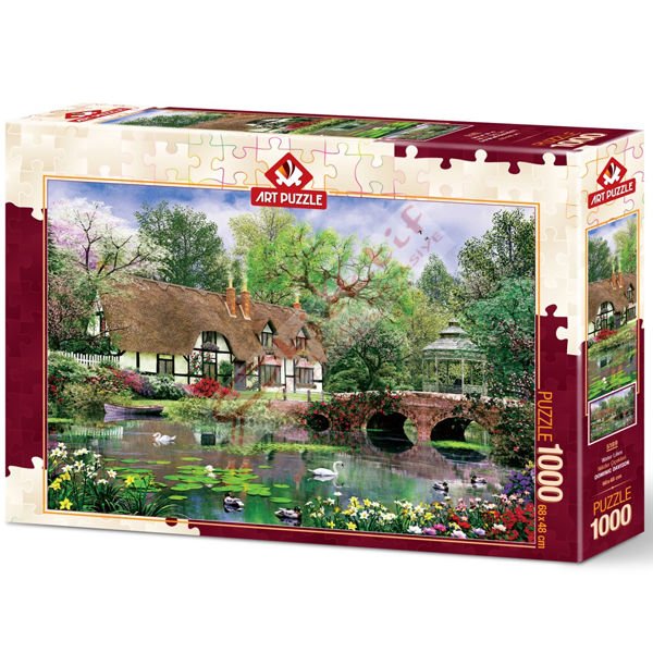 Art Puzzle 1000 Parça Nilüfer Çiçekleri 5189