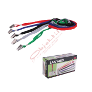 3A Kart Askı İpi Metal Klipsli Gri 150 Li 854
