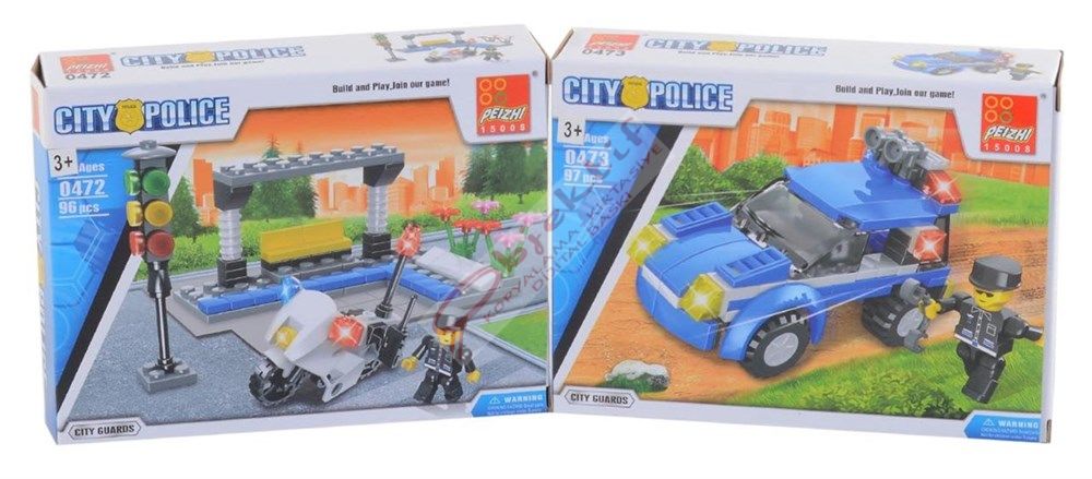 Canem Büyük Polis Legolar (96-103 Parça ) Assorti 0476
