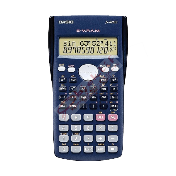 Casio Hesap Makinesi Bilimsel 2 Satır Ekran 240 Fonksiyon FX-82MS 2.Versiyon