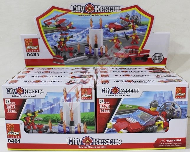 Canem Büyük İtfaiye Lego  Assorti 0481