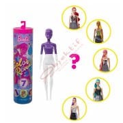 Barbie Color Reveal Renk Değiştiren Sürpriz Barbie Renk Bloklu Bebekler Serisi (Seri 2) GWC56