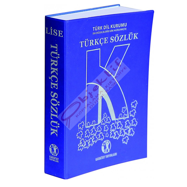 4E Sözlük Türkçe Lise Büyük Boy Karatay Yayınevi