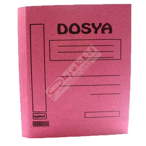 Alemdar Tam Kapak Dosya Pembe