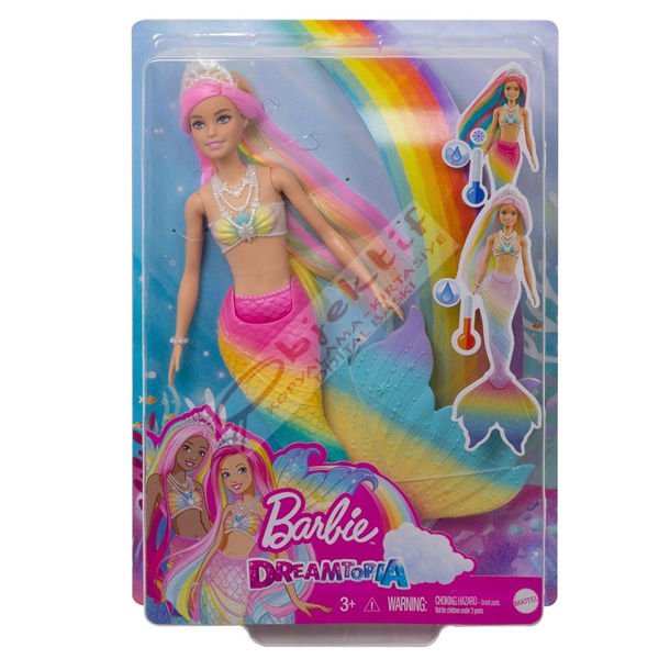 Barbie Dreamtopia Renk Değiştiren Sihirli Denizkızı GTF89