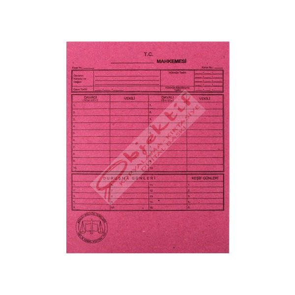 Alemdar Mahkeme Dosyası Pembe