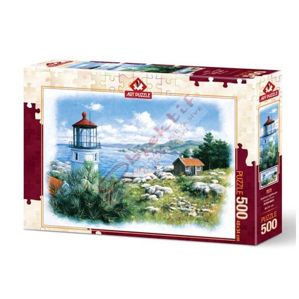 Art Puzzle 500 Parça Kıyıdaki Fener 5076