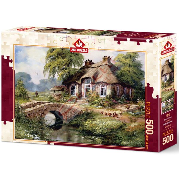 Art Puzzle 500 Parça Yeşil Köy 5080